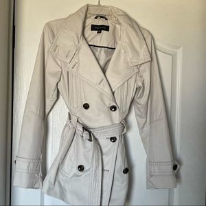 JONES NEW YORK women’s jacket, coat, size Medium, cotton blend, belt